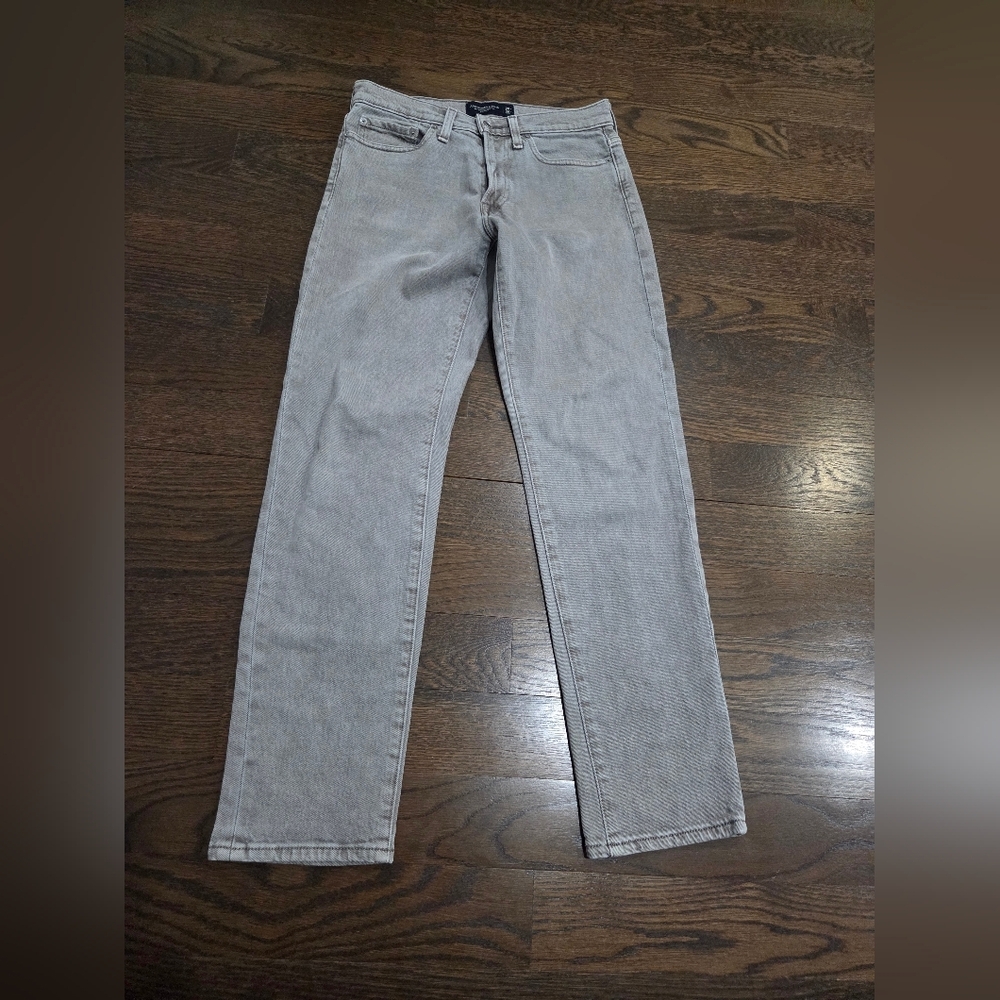 Abercrombie & Fitch Men's Beige  Jeans Sz.29×32